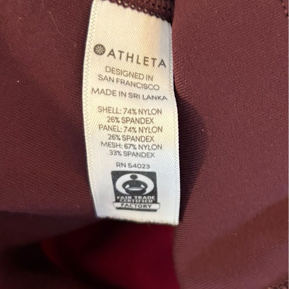 Athleta All In Structure Colorblock Exercise Legg… - image 8